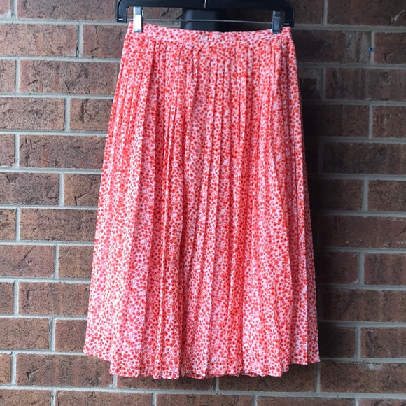 🆕 J.Crew Factory: Lightweight Pleated Midi Skirt - Picture 3 of 8